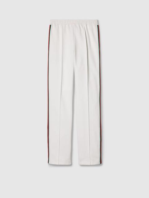 Jersey drill jogging pants with Web