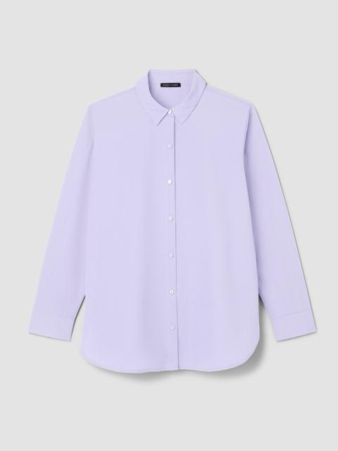 Organic Cotton Poplin Classic Collar Shirt