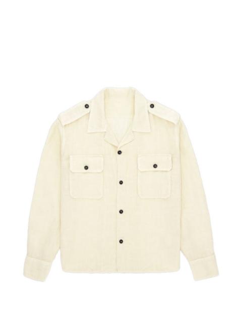 Bonnie epaulettes pocket shirt