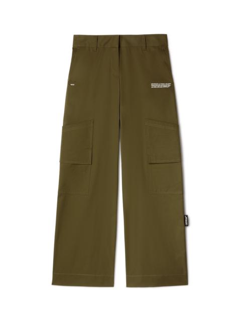 Green Toybox Cotton Cargo Pants
