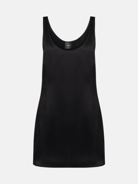 Barb satin slip dress