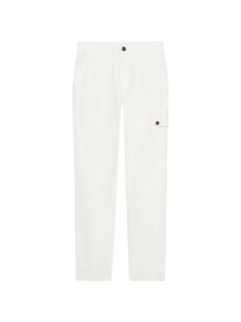 buttoned pocket trousers