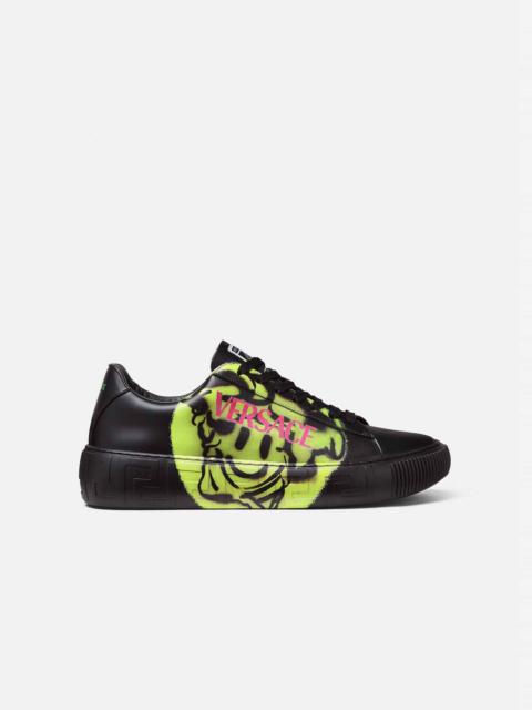 Greca Medusa Tag Sneakers