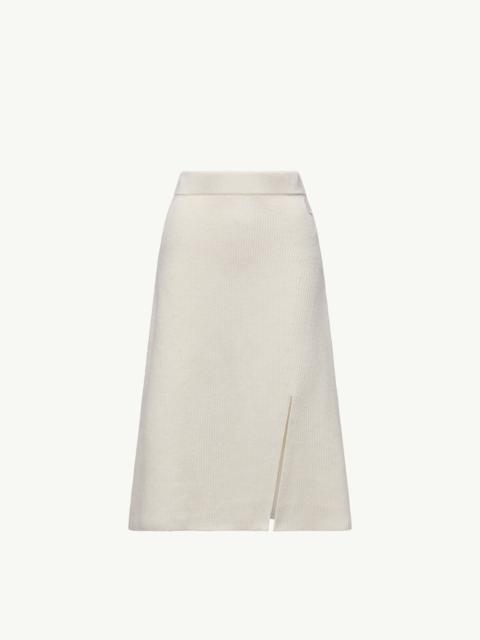 Wool & Cashmere Midi Skirt