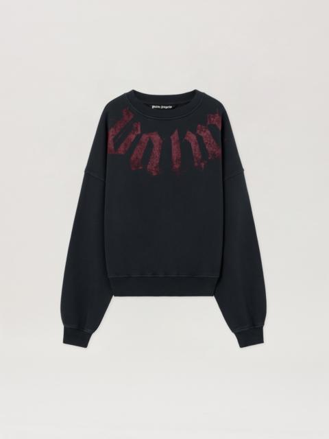 Big Neck Logo Loose Sweatshirt