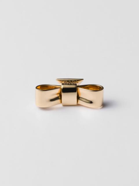 Eternal Gold Bow earrings - yellow gold