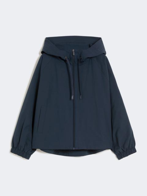 Technical fabric windbreaker - NAVY