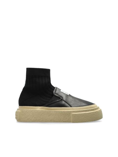 sock-insert sneakers