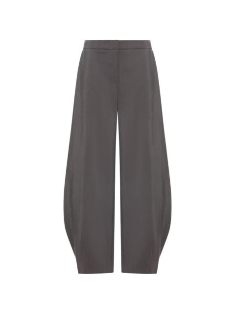 round hem trousers