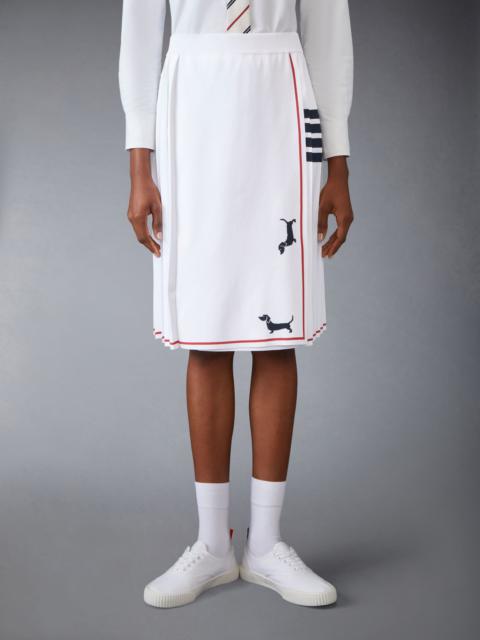 4-Bar Pleated Hector Skirt