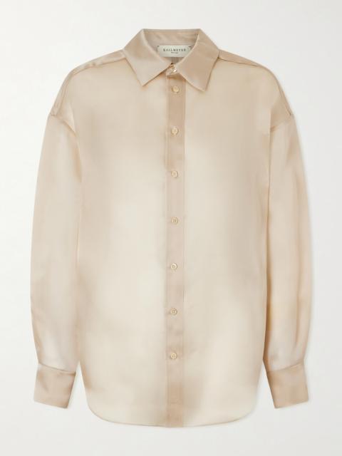 Dani Silk-organza Shirt