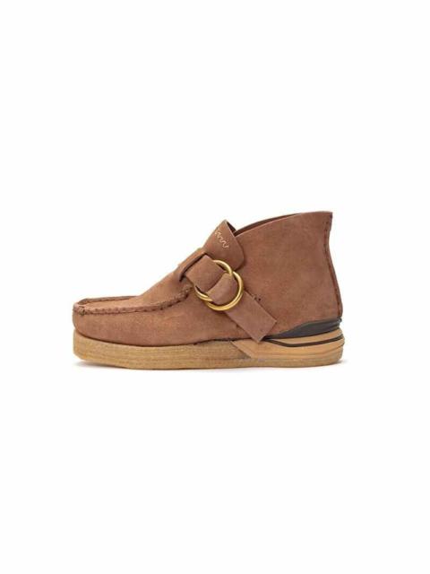 MAGOON RING MOC-FOLK W BROWN