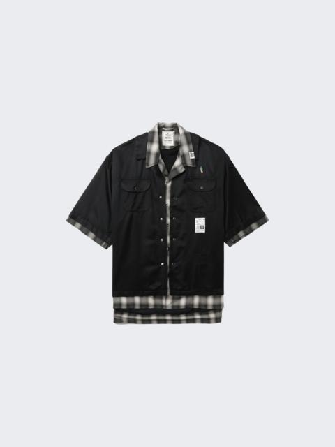 Double Layered Shirts Black