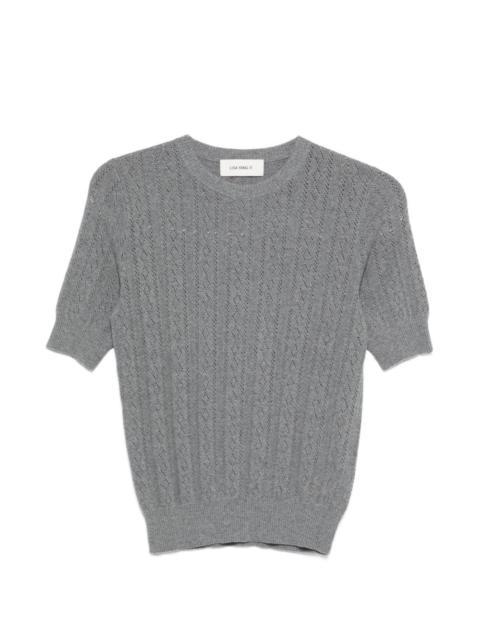 Nika short-sleeve sweater