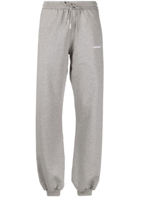 logo-print track pants