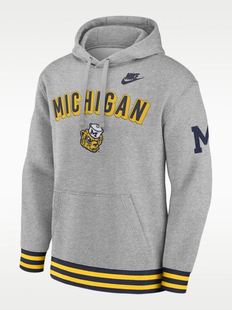 Michigan Legacy Retro Men’s Nike College Pullover Hoodie