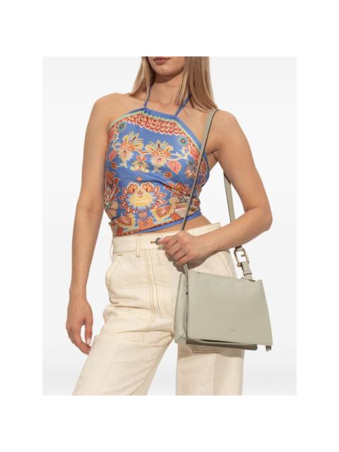 small Nuvola Panna leather crossbody bag