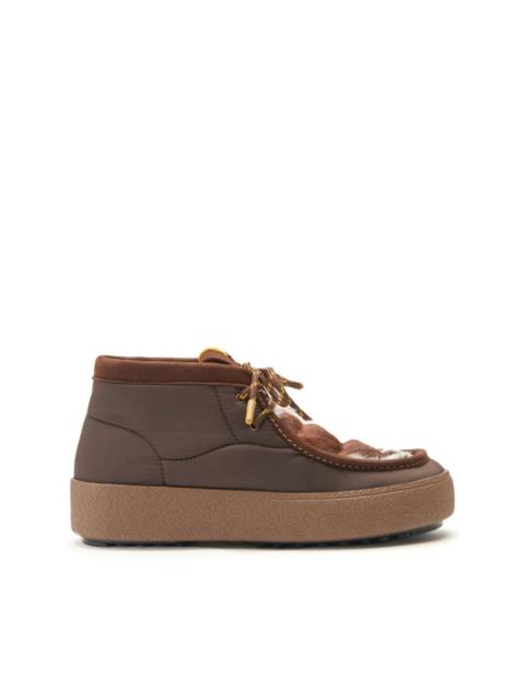 MB LTRACK WALLABY MID PONY BROWN/COW PRINT