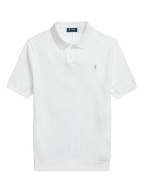 short-sleeve polo shirt