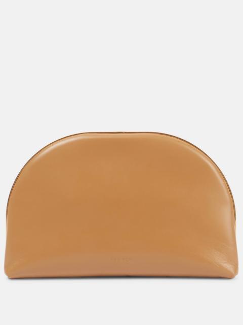 Sylvia leather clutch