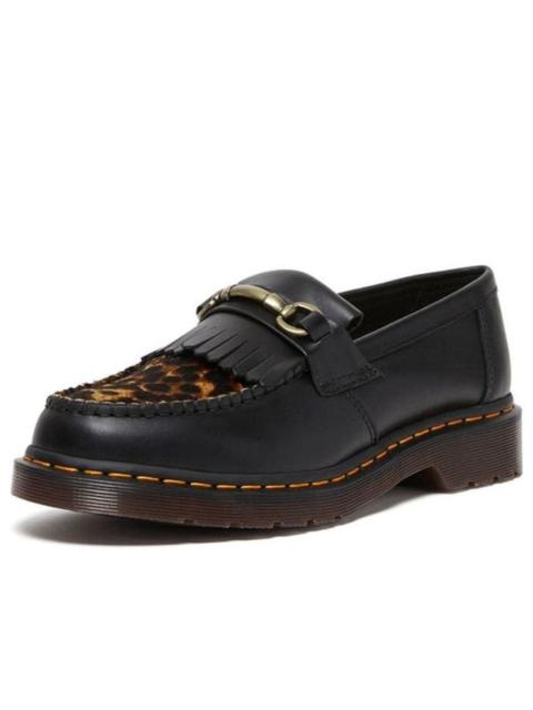 Dr. Martens Adrian Snaffle Hair On Loafers 'Black Leopard' 27730001