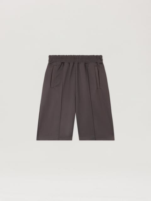 Back Curved Logo Track Shorts