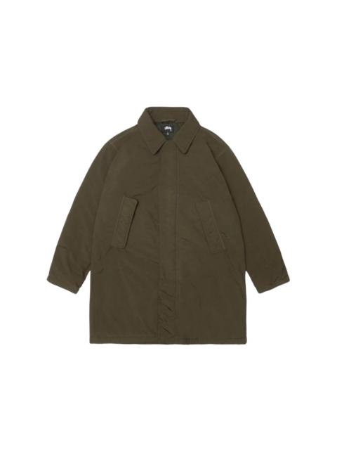 Stussy Insulated Long Coat Forest Green