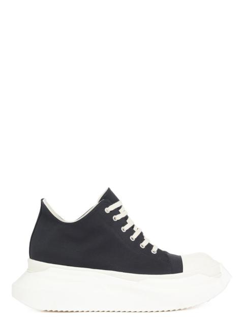 Rick Owens DRKSHDW Denim Twill Abstract Low Sneak Sneaker