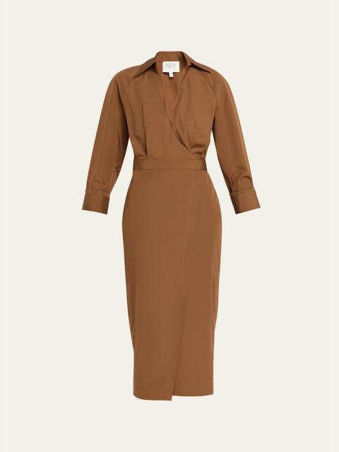 The Walkaway Midi Shirtdress