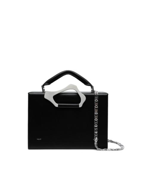 Arenite leather shoulder bag