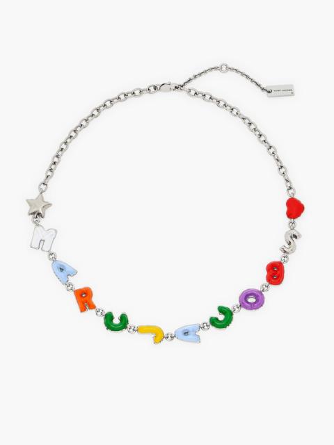 THE MARC JACOBS COLOR BALLOON NECKLACE