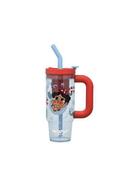 Pop Mart Crybaby Vacation Mode On Series Straw Cup