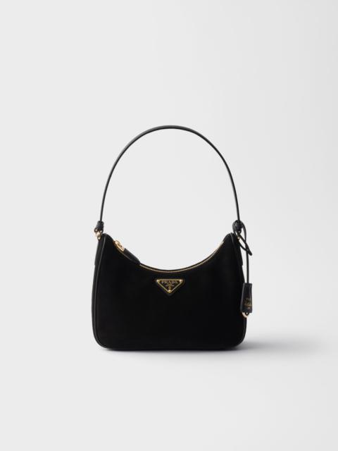 Prada Re-Edition 2005 suede mini-bag