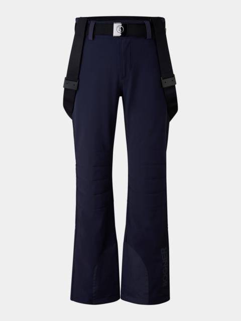 Curt softshell ski pants in Navy blue