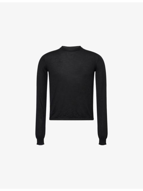Cropped Biker Cashmere Jumper