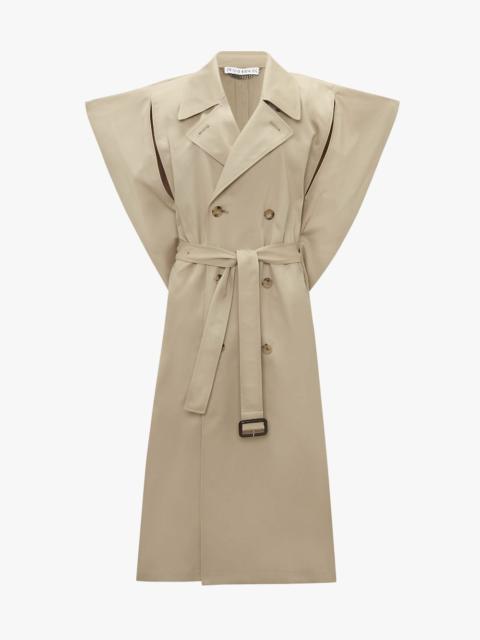 ジャケット・アウター JW Anderson Longline Double coat JW Anderson Longline Trench Coat | Grey | FARFETCH UK