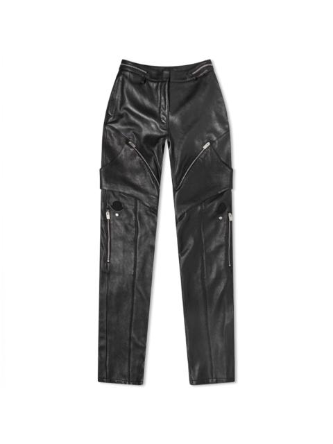 Moncler Genius x Alyx Leather Zip Trouser