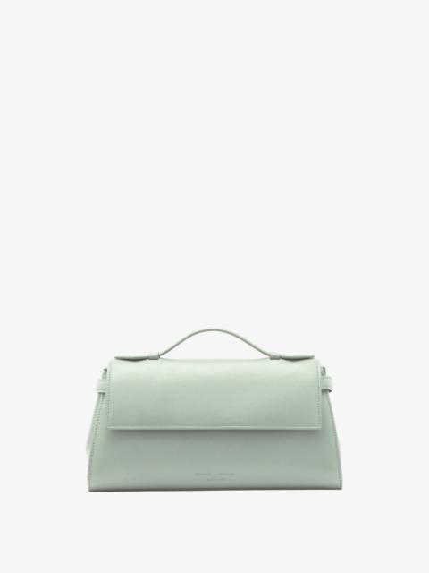 Tate Clutch with Strap in Smooth Calf