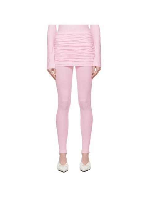 Pink Warm-Up Leggings