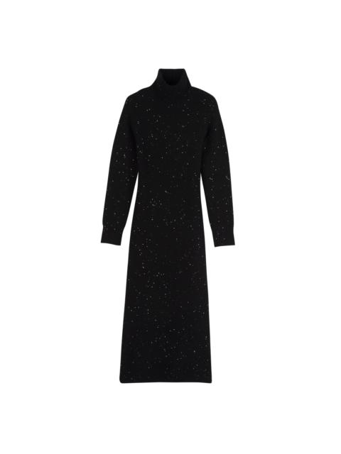 Long dress Black - Knit