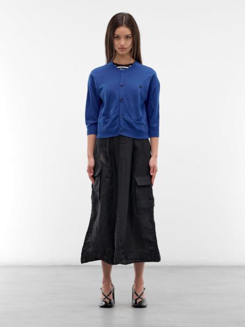 Layered Hybrid Midi Dress