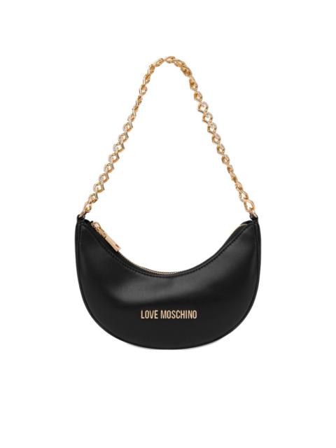 chain-link shoulder bag