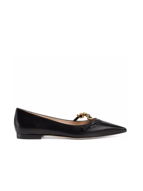 Women's ballet flat with 'GUCCI'