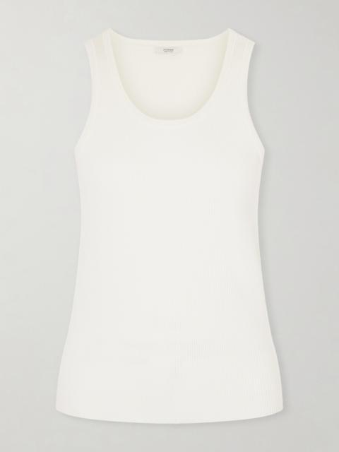 Camilla Ribbed Cotton Tank Top