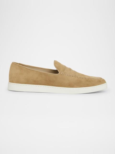 Men's Peebles Suede Penny Loafers