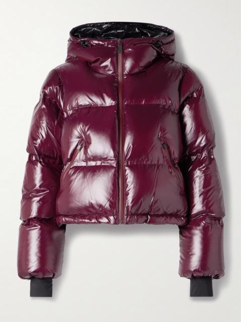 Minnie Nuke Hooded Quilted Down Ski Jacket