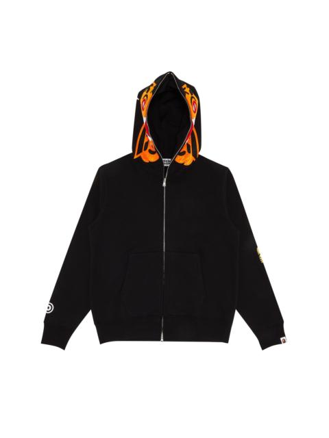 BAPE Tiger Full Zip Hoodie 'Black'