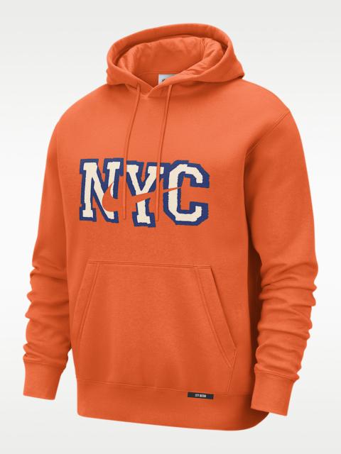 New York Knicks City Edition Men's Nike Club Hoodie