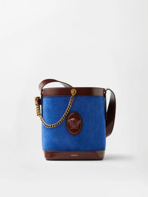 Pivot Small Suede Bucket Bag