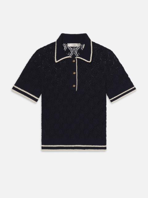 The Rookie Polo in Navy Multi